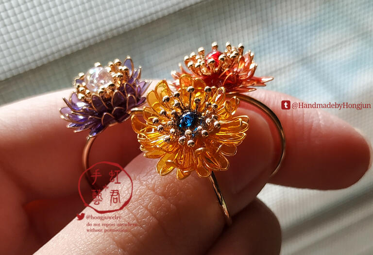 chrysanthemum rings